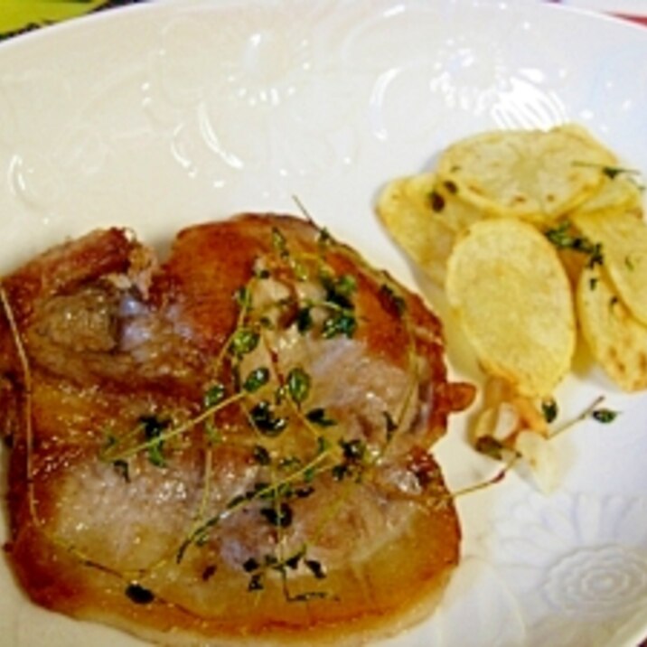 豚肉のステーキ タイム風味 レシピ 作り方 By うらでん 楽天レシピ 豚肉のステーキ タイム風味 レシピ 作り方 By うらでん 楽天レシピ